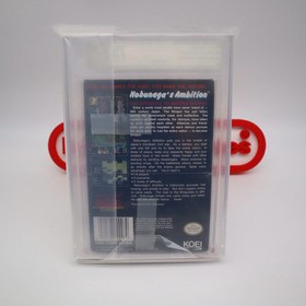 NES Nintendo NOBUNAGA'S AMBITION - VGA GRADED 75 EX+/NM! NEW & Factory Sealed!
