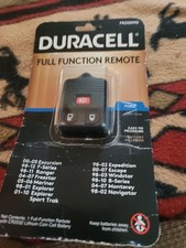 Duracell Frd009d Full Function Remote Key Fob