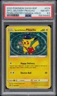 2020 POKEMON SWSH BLACK STAR PROMO #074 SPECIAL DELIVERY PIKACHU-HOLO PSA 8.5