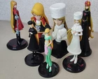 Emeraldas Galaxy Express 999 figures set Maetel bust Queen Millennia Konami