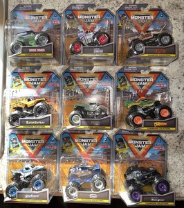 限定品: MONSTER JAM 9台セット Monster Jam 9 Pack | eBay