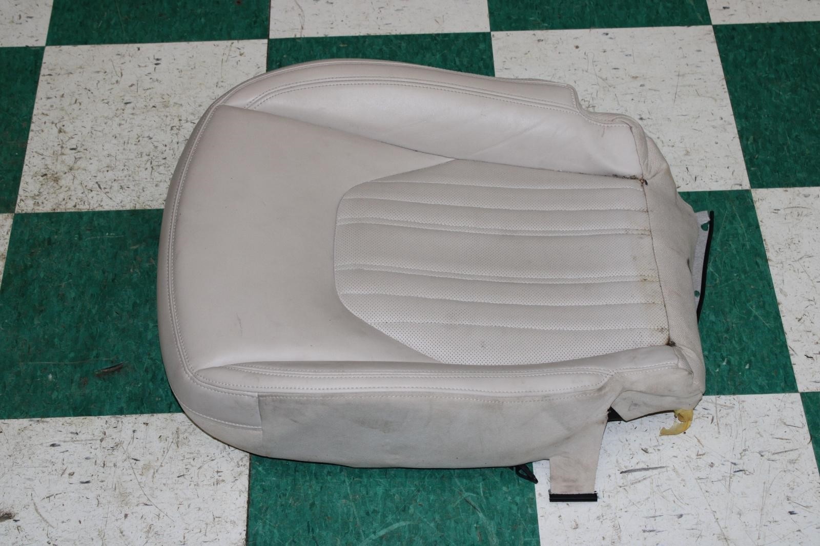 14-17 Ghibli Sabbia Tan Leather Front Passenger Seat Lower Cushion Backrest RH