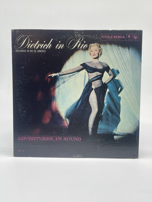 MARLENE DIETRICH IN RIO LP VG VINYL RECORD COLUMBIA WL164 FREE SHIPPING