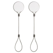 2 Pack Threaded Drain Plug Caps with Stainless Tether for Igloo Cooler Part