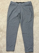 Maurice's Womens Pants Size Large Multicolor Elastic Waist Tapered Leg Pockets