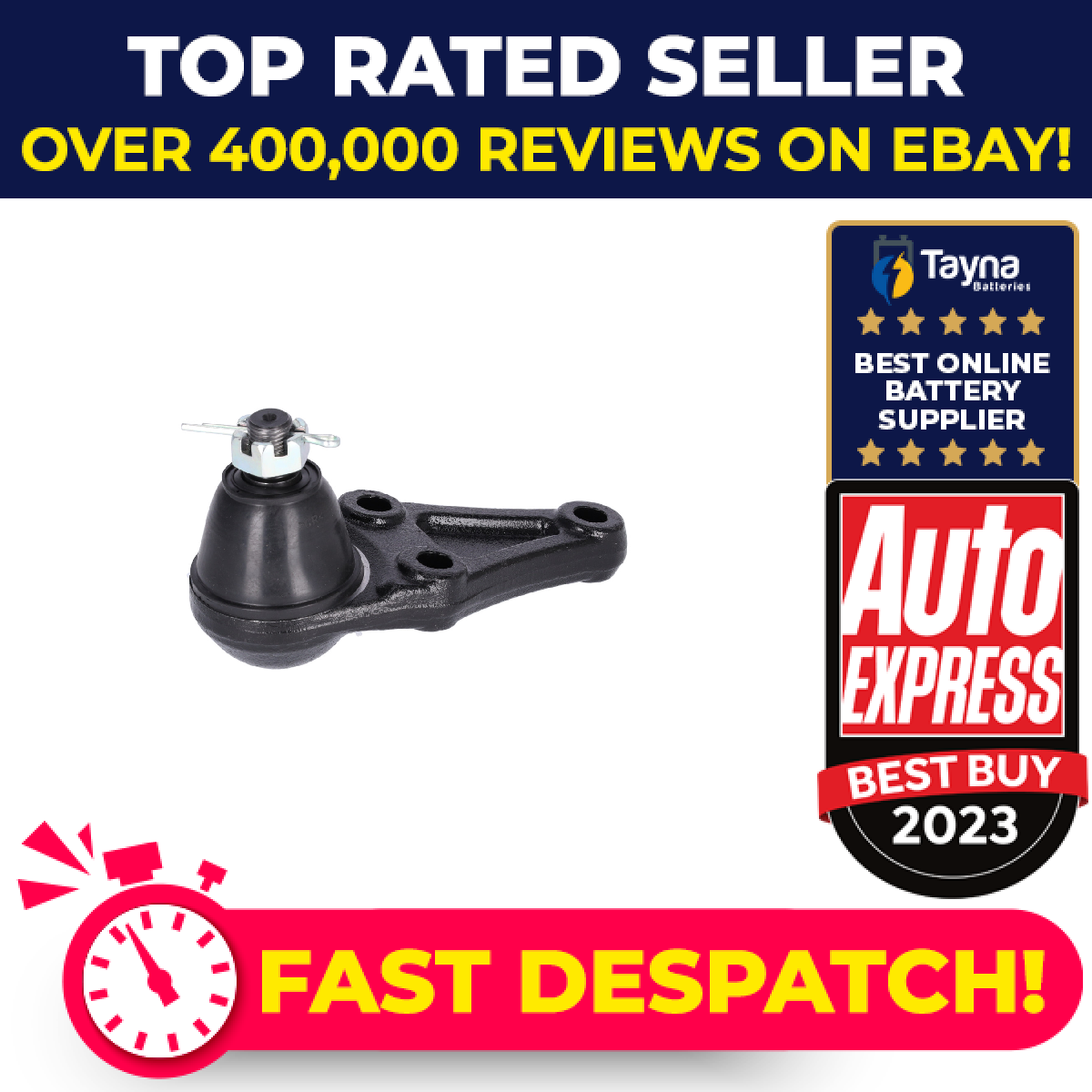Ball Joint fits MITSUBISHI L200 KA4T, KB4T 2.5D Lower 2005 on 4D56(16V) MR496799