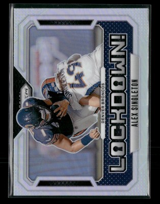 2024 Panini Prizm #5 Alex Singleton Lockdown Silver Prizm