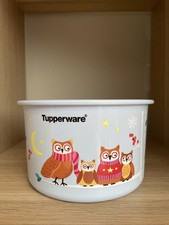 Tupperware Dose Keksdose Weihnachten hellblau Eulen 1,4 l Neu