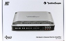 Rockford Fosgate M2-750X5 750W 5-Channel Marine Amplifier Full Range Class-D