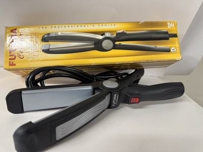 #ad FUTURA STANDARD STYLING HAIR IRON STRAIGHTENER BRAND NEW SALON QUALITY ITALY $59.99