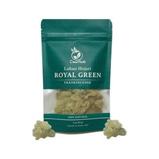 Royal Green Frankincense Hojari from Oman Boswellia Sacra Pure Incense 3 oz