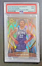 2023 BOWMAN U INVICTA CAM WHITMORE LAVA RAYWAVE /150 RC REFRACTOR PSA 9 Wizards