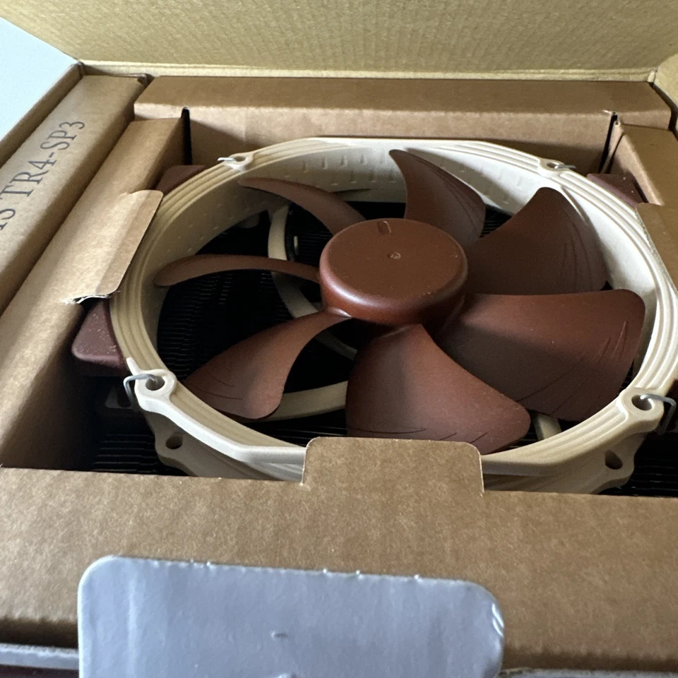 NEW NH-U14S TR4-SP3, Premium-CPU Cooler for AMD sTRX4/TR4/SP3 (140mm, Brown) - Image 2 of 2