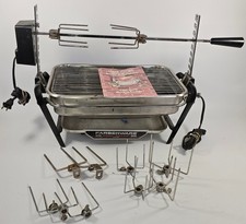 Farberware Open Hearth Electric Broiler Rotisserie No. 455N Tested See Video