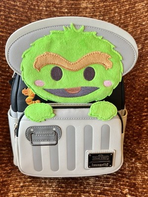 Loungefly Oscar the Grouch Sesame Street Mini Backpack and  display picture 3
