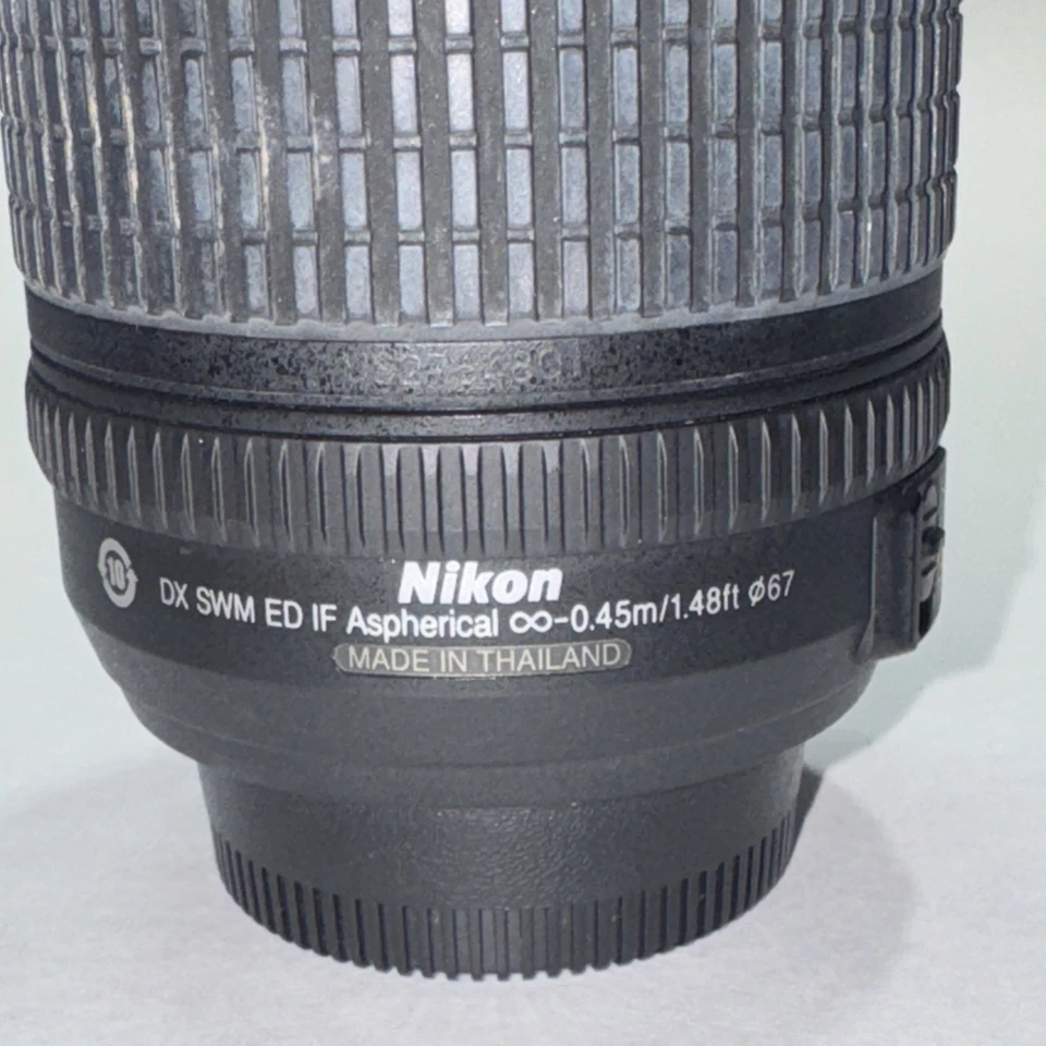 Nikon AFS DX NIKKOR 18-135mm f/3.5-5.6G ED Lens W/ Caps Tested - Image 4 of 4