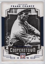 2015 Panini Cooperstown HOF Chronicles Blue /25 Frank Chance #33 HOF 0b0