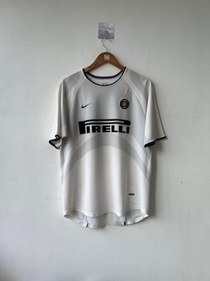 M) Inter Milan 2001-02 Away Shirt Ronaldo #9 Original Jersey Kit