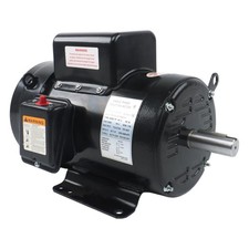 Tefc 5hp Single Phase Motor 1800 Rpm 184t Farm Duty 208230v 4-pole 60hz