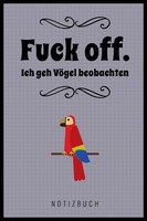 Notizbuch A5 VöGel Beobachten, 120 Seiten, Hardcover, Schwarz, Modell-Nr. 12345