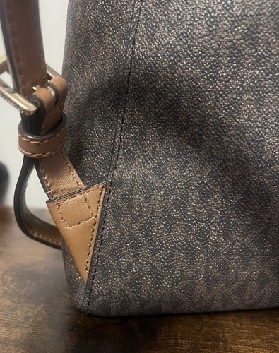 Michael Kors Rucksack Rhea mittelgroß braun Signature Top Handle - Bild 4 von 10