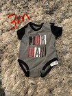 Boys Nike Air Jordan bodysuit size 3 months short sleeve multicolor  — photo 1