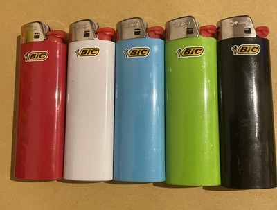 BIC Maxi J26 Feuerzeuge 5 Stück Zufällige Farben