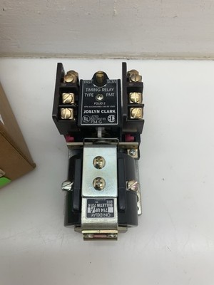 Joslyn Clark 714UPA-120 PMT Pneumatic Timing Relay 10 Amp 600 VAC Open Type NIB