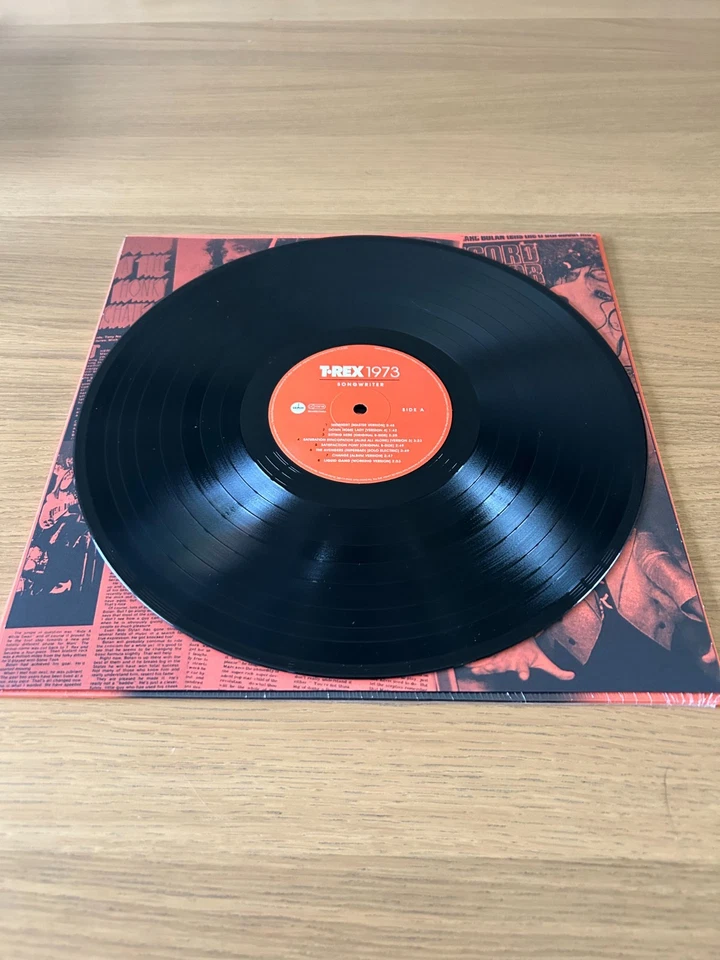 T. Rex - 1973 Songwriter - Demon Records - Vinyl LP - Marc Bolan - In Shrink - Image 3 of 4