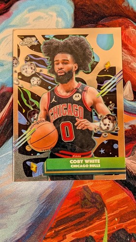 Coby White – 2025-26 Topps Cosmic Chrome Basketball · Base Cards II #141 Coby White