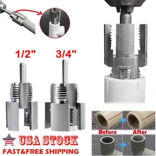 Integrated Internal & External Pipe ThreadingTool, PVC Pipe -Threader Kit