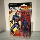 Hasbro G.I. Joe Cobra Commander Plastic Action Figure Boxed w/ Gun, Age 4+