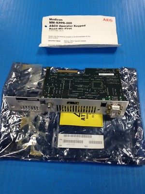 MODICON MM-KPPR-000 ASCII OPERATOR KEYBOARD CONTROLLER GI-KEYP-RMF REV B NEW C34