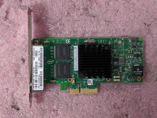 Intel 74-10521-01 Quad Port UCSC-PCIE-IRJ45 V01 Netzwerkadapter volle Höhe O251