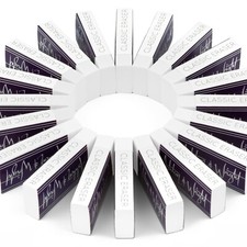 Image of Ashton and Wright Classic Eraser Latex Free Plastic Rubber White 20 Pack