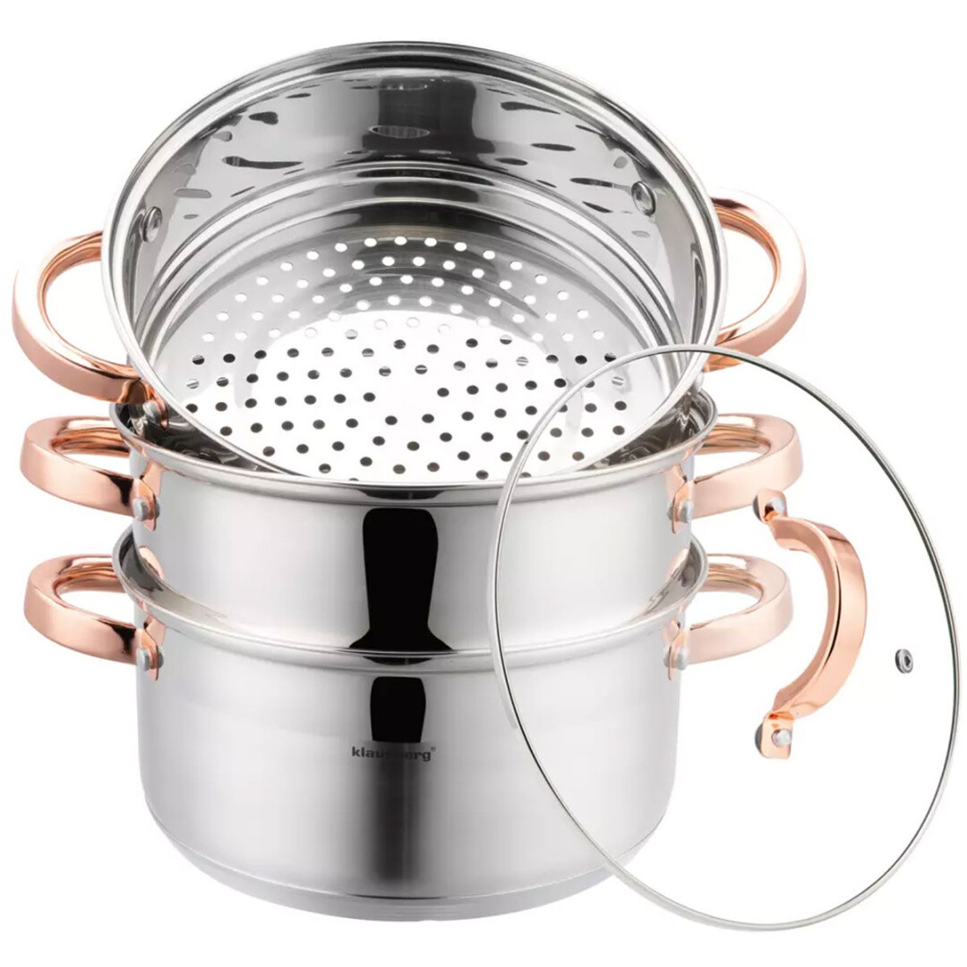 5908287277328 ГАРНЕК НА УЛИЦЕ КЛАУСБЕРГ 4 ЭЛЕМ 22 см KB-7732 ИЗ РОЗОВОГО ЗОЛОТА KLAUSBERG 11690₽