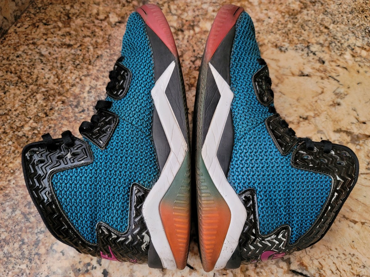 Nike Air Jordan Spike Forty Blue Black White 819952 029 Mens Size