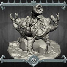 Demon, Maw Demon | Maw Fiend | Miniature for Tabletop games like D&D and War Gam