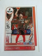2021-22 Panini NBA Hoops Base Set Card #71 Norman Powell Portland Trail Blazers
