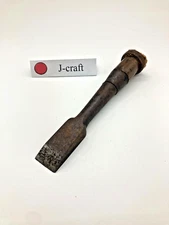 24mm Japanese Used Chisel Nomi Carpentry Tool Sukemune 35-40degrees 242g #A14c