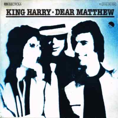 King Harry Dear Matthew Vinyl Single 7inch NEAR MINT EMI