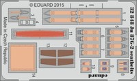 MW22 Eduard 32848 Ju 87G-2 Seatbelts 1/32 Pe Set For Trumpeter