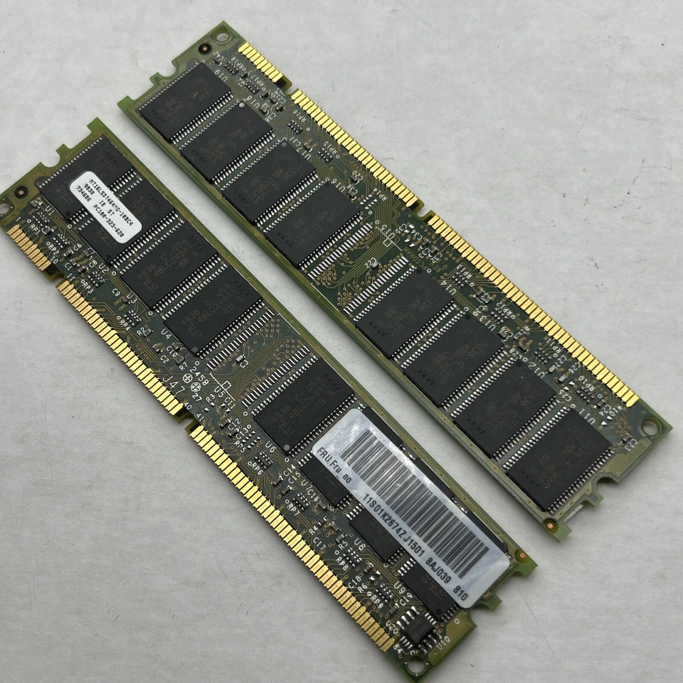 32MB PC100 168-Pin SDRAM DIMM Desktop Memory 4x64 PC-100 IBM - Image 3 of 4