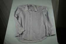 CHAPS SIZE XL 17-17.5 BUTTON UP DRESS SHIRT ALL COTTON