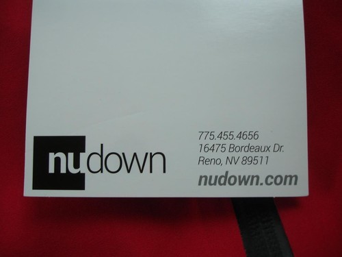 NWT Men's L NuDown Mount Tallac Jacket Chili Red Recco Ski Snowboard Waterproof - Picture 24 of 24