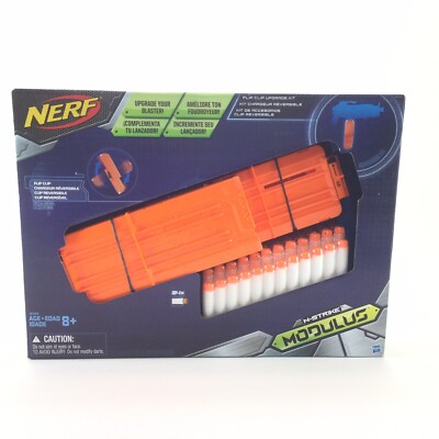 Nerf N-strike Modulus System Flip Clip Upgrade Kit with 24 Darts Upgrade