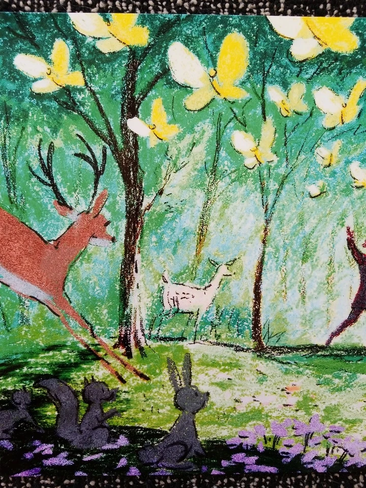 Impresión de póster Mary Blair arte conceptual Mary Poppins Jolly Holiday 11x17 Foto 2 de 4