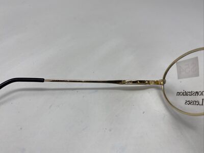 Toscani SW40 BLUE 52-19 Demi Blue/Gold Metal Full Rim Eyeglasses