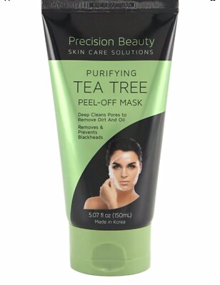 Precision Beauty Purifying TEA TREE Peel-off Face Mask, 5.7 Oz. Free Shipping!