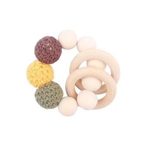 1-2pcs New Baby Pacifier Clips Teethers Bracelet Babies Chain Cute Big Crochet C - Picture 36 of 36